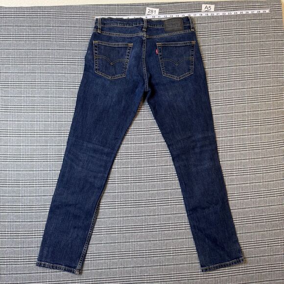 Levi's 511 Jeans Men's Dark Blue Denim 32x32 Stretch Slim Fit - Picture 1 of 11